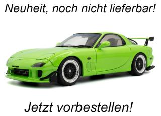 Mazda RX7 FD3RS neon grün 1994 S1810606 Solido 1:18 Metallmodell  Liefertermin nicht bekannt (nicht vor 1. Quartal 2026)