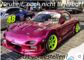 MAZDA RX7 FD3S SOLIDO WORKS PINK METALLIC 1999 Solido 1:18 Metallmodell Liefertermin nicht bekannt (nicht vor 4. Quartal 2026)