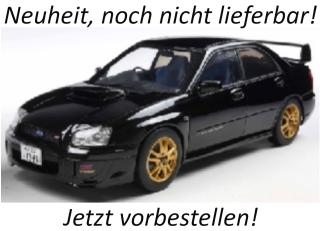 Subaru Impreza WRX STI schwarz S1812305 Solido 1:18 Metallmodell  Availability unknown (not before Q2 2026)