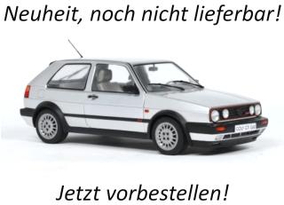 VOLKSWAGEN GOLF 2 GTI G60 DIAMANTSILBER 1989 S1812702 Solido 1:18 Metallmodell Availability unknown