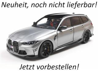 BMW M3 (G81) TOURING grau S1813702 Solido 1:18 Metallmodell <br> Liefertermin nicht bekannt