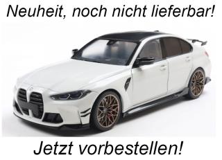 BMW M3 (G80) Performance Parts 2024 White (alpineweiß uni) S1814301 Solido 1:18 Metallmodell Liefertermin nicht bekannt (nicht vor 4. Quartal 2025)
