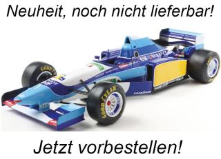 Benetton B195 Formel 1 Great Britain GP 1995 Michael Schumacher S1817001 Solido 1:18 Metallmodell Liefertermin nicht bekannt (nicht vor 1. Quartal 2026)