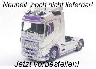 Volvo FH Globetrotter XL silb./lila Solido 1:18 Metallmodell Availability unknown (not before Q1 2026)
