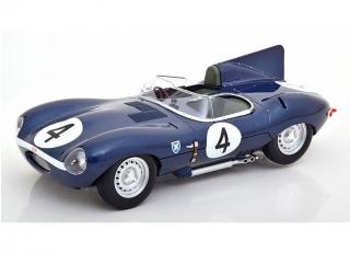 Jaguar D-Type Short Nose Winner 24 HRS Le Mans`56 Sanderson/Flockhart # 4 CMR 1:18 (Türen, Motorhaube... nicht zu öffnen!)