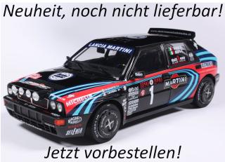 Lancia Delta HF Integrale schwarz S1807809 Solido 1:18 Metallmodell  Availability unknown (not before Q2 2026)