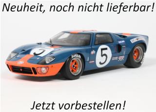 FORD GT40 MK.1 DARK BLUE & ORANGE 1968 S1803013 Solido 1:18 Metallmodell Liefertermin nicht bekannt (nicht vor 4. Quartal 2026)
