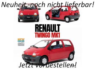 Renault Twingo Mk1 rot MAGENTA 1995 Solido 1:18 Metallmodell Liefertermin nicht bekannt (nicht vor 4. Quartal 2026)