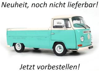 Volkswagen VW T2 Pick Up türkis 1968 S1809405  Solido 1:18 Metallmodell Liefertermin nicht bekannt (nicht vor 4. Quartal 2026)