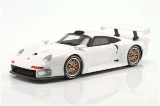 Porsche 911 GT1 Plain Body Version 1996 - white WERK83 1:18