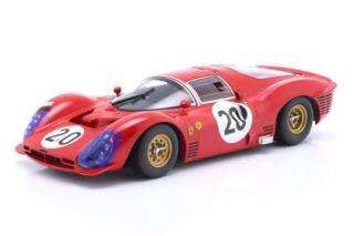 Ferrari 330 P3 Coupé #20 24h LeMans 1966 Scarfiotti, Parkes WERK83 1:18