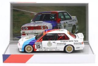 BMW M3 (E30) #15 DTM Champion 1989 Roberto Ravaglia with opening doors & collectors box WERK83 1:18