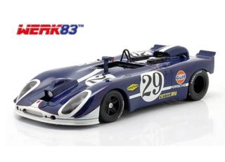 Porsche 908/02 #29 9th - 24h LeMans 1970  Linge, Williams Camera Car WERK83 1:18
