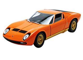 Lamborghini Miura P400 1971 orange Welly 1:18