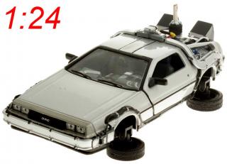 DeLorean back to the future II 1983 flying wheel version Welly 1:24