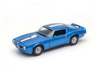 Pontiac Firebird Trans Am 1972 - blau mit weißen Streifen - Welly 1:24