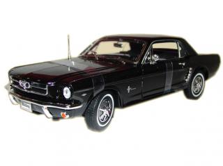 Ford Mustang coupe 1964-1/2 schwarz Welly 1:18