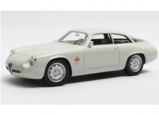 Alfa Romeo Giulietta Sprint Zagato coda tronca white 1961 Cult Scale Models 1:18 Resinemodell (Türen, Motorhaube... nicht zu öffnen!)