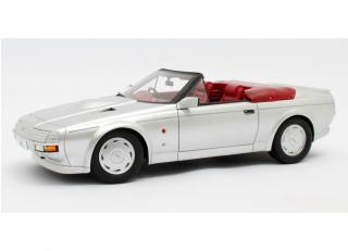 Aston Martin Zagato Spyder silver 1987 Cult Scale Models 1:18 Resinemodell (Türen, Motorhaube... nicht zu öffnen!)