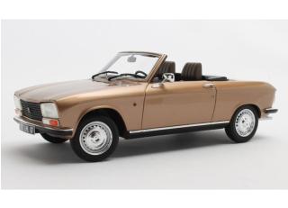 Peugeot 304 Cabrio metallic gold 1973 Cult Scale Models 1:18 Resinemodell (Türen, Motorhaube... nicht zu öffnen!)