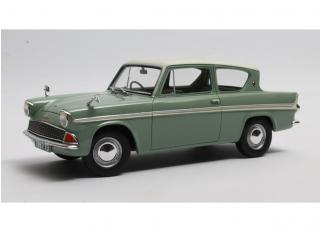 Ford Anglia 105E - green - 1965 Cult Scale Models 1:18 Resinemodell (Türen, Motorhaube... nicht zu öffnen!)