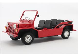 Mini Moke red 1965 Limited edition 156 pcs Cult Scale Models 1:18 Resinemodell (Türen, Motorhaube... nicht zu öffnen!)