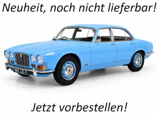 Jaguar XJ6 4.2 Series 1 (1968) - light blue Cult Scale Models 1:18 Resinemodell (Türen, Motorhaube... nicht zu öffnen!) Liefertermin nicht bekannt