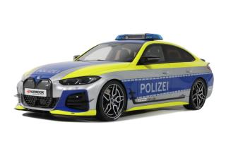 AC BMW SCHNITZER ACS4 POLIZEI 2022 OttO mobile 1:18 Resinemodell (Türen, Motorhaube... nicht zu öffnen!)