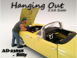 Figur \"Hanging Out\" - Billy (Auto nicht enthalten!) American Diorama 1:18