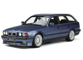 BMW ALPINA E34 B10 4.0 Touring Alpina Blue OttO mobile 1:18 Resinemodell (Türen, Motorhaube... nicht zu öffnen!)