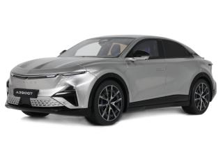 ALPINE A390 GT ARGENT MERCURE 2025 OttO mobile 1:18 Resinemodell (Türen, Motorhaube... nicht zu öffnen!)