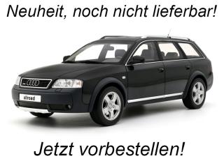 Audi A6 C6 All Road Brilliant Black 2000 OttO mobile 1:18 Resinemodell (Türen, Motorhaube... nicht zu öffnen!)  Disponible à partir de début janvier 2026