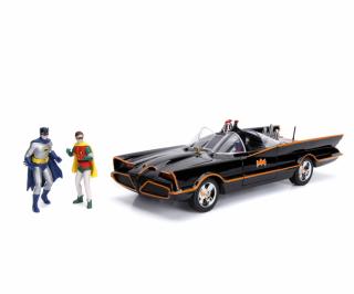 Batman Classic TV Series Batmobile with Die Cast Figures Jada 1:24