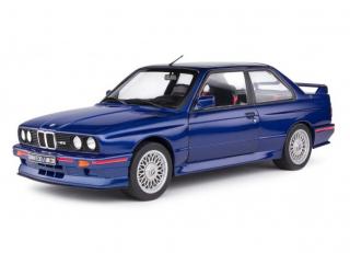 BMW E30 M3 1990 Mauritius Blue S1801509 Solido 1:18 Metallmodell
