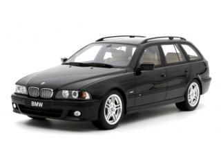 BMW E39 540i Touring M-Pack 2001  Black Saphire Metallic 475 OttO mobile 1:18 Resinemodell (Türen, Motorhaube... nicht zu öffnen!)