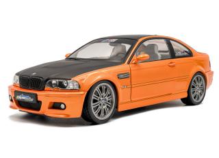 BMW E46 M3 Coupe 2000 Orange S1806509 Solido 1:18 Metallmodell