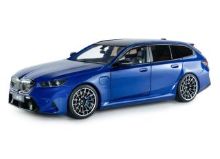 BMW M5 (G99) TOURING M blau Marina Bay Blue 2024 S1814801 Solido 1:18 Metallmodell  Disponible à partir de fin mars 2026