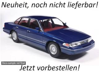 Ford Crown Victoria, dunkelblau, 1993 MCG 1:18 Metallmodell, Türen und Hauben nicht zu öffnen  Liefertermin nicht bekannt