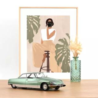 Citroën DS 21 Le Léman 1968 Grün metallic - 200Stk Norev 1:18 Metallmodell