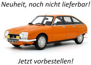 CITROËN GS X2 JAUNE HELIANTHE 1974 OttO mobile 1:18 Resinemodell (Türen, Motorhaube... nicht zu öffnen!)  Lieferbar ab Anfang Januar 2027