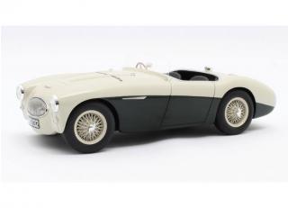 Austin Healey 100S - 1955 - green/white Cult Scale 1:18 Resinemodell (Türen, Motorhaube... nicht zu öffnen!)