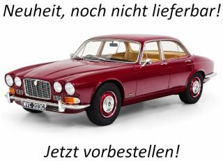 Jaguar XJ6 4.2 Series 1 (1968) - regency red Cult Scale Models 1:18 Resinemodell (Türen, Motorhaube... nicht zu öffnen!) Liefertermin nicht bekannt