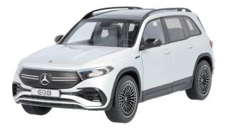Mercedes EQB, AMG Line, X243 iridiumsilber NZG 1:18 Metallmodell