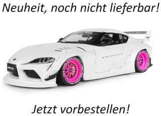 Toyota GR Supra LWB weiß/pink 2025 S1815502 Solido 1:18 Metallmodell  Lieferbar ab Juni 2026