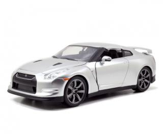 Fast & Furious Brian´s 2009 Nissan GT-R  R35 silber Jada 1:24