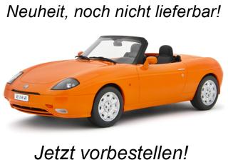 Fiat Barchetta 1995 Arancio Laudoracing 1:18 Resinemodell (Türen, Motorhaube... nicht zu öffnen!)  Liefertermin nicht bekannt