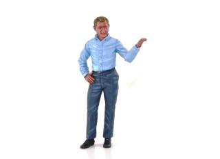 Figur MR CARROLL WITHOUT HAT Le Mans Miniatures 1:18