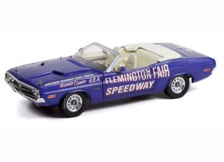 Dodge Challenger Convertible 1971 Flemington Fair Speedway Official Pace Car, purple Greenlight 1:18