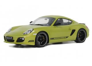 PORSCHE CAYMAN R 2012 PERIDOT METALLIC  GT Spirit 1:18 Resinemodell (Türen, Motorhaube... nicht zu öffnen!)