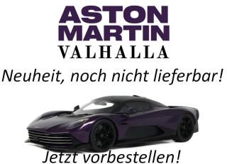 ASTON MARTIN VALHALLA STORM PURPLE 2026 GT Spirit 1:18 Resinemodell (Türen, Motorhaube... nicht zu öffnen!) Disponible à partir de début mars 2027
